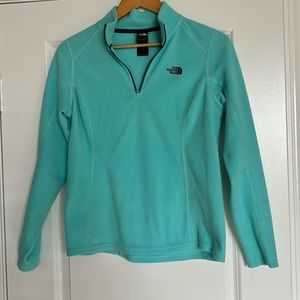 North face half zip sweatshirt